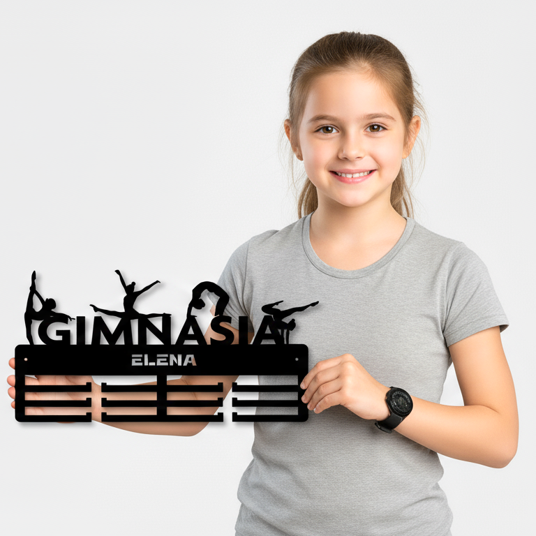 Medallero personalizado gimnasia rítmica Voltereta Real