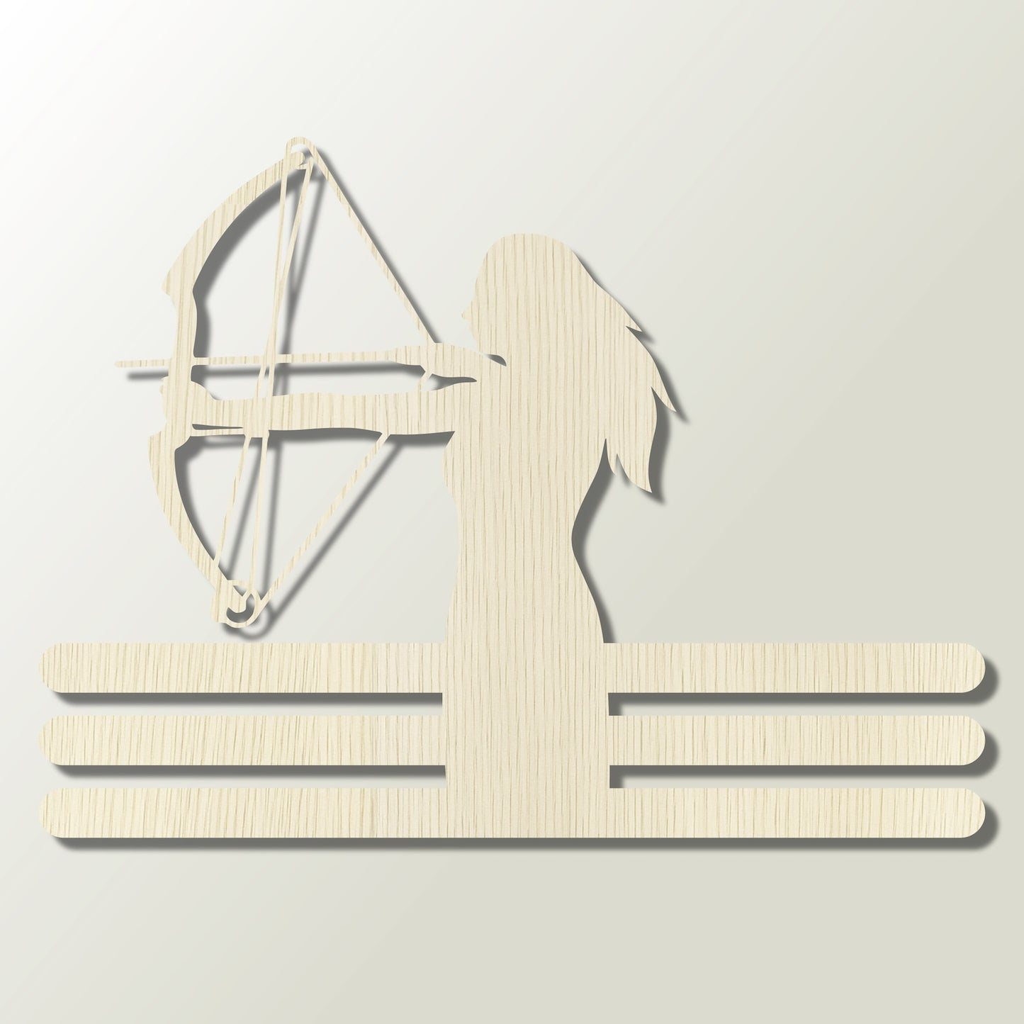 Medallero Tiro con arco Personalizado con Nombre