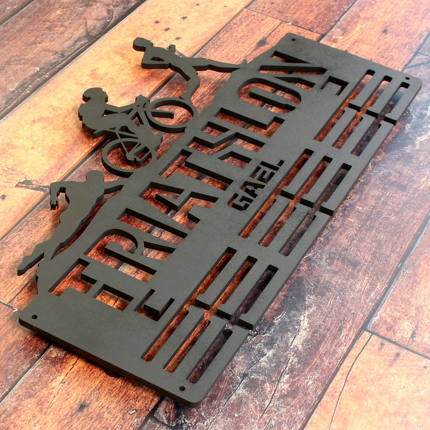 Medallero Triathlón Personalizado con Nombre