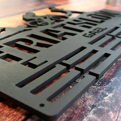 Medallero Triathlón Personalizado con Nombre