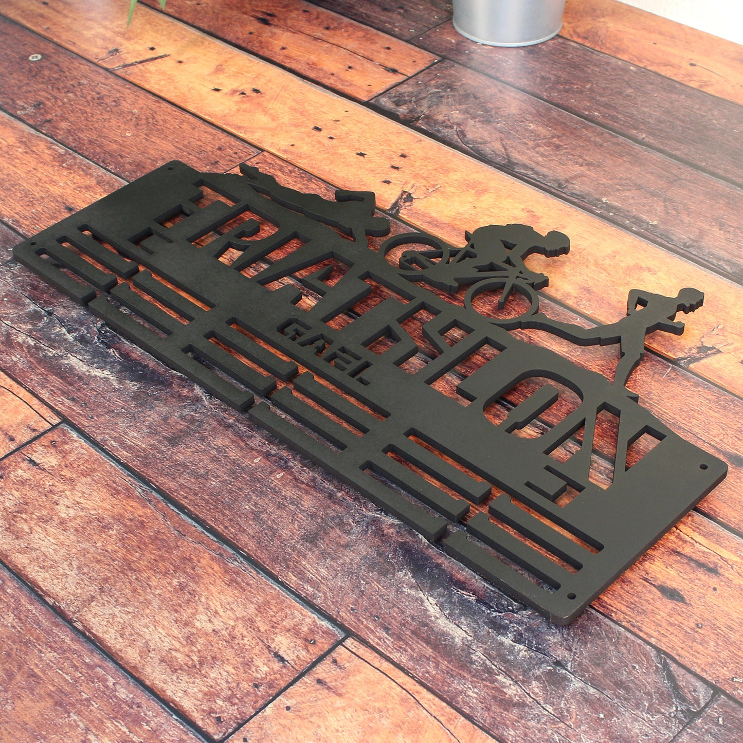 Medallero Triathlón Personalizado con Nombre