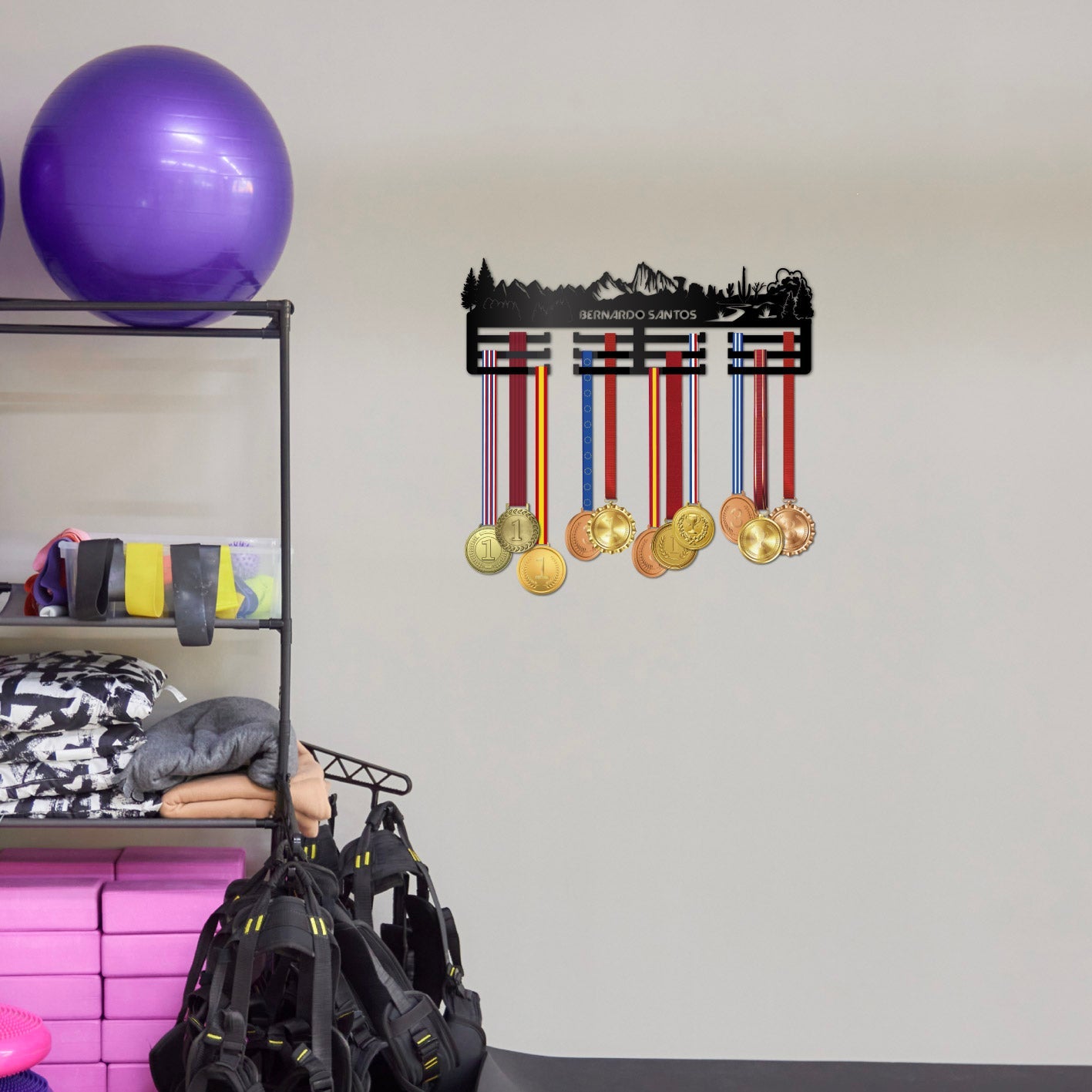 Medallero personalizado running