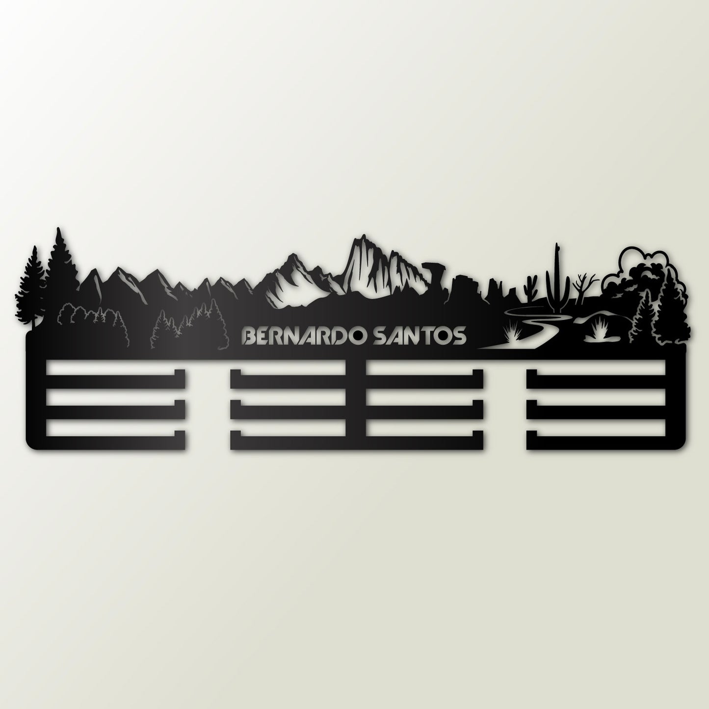 Medallero personalizado running