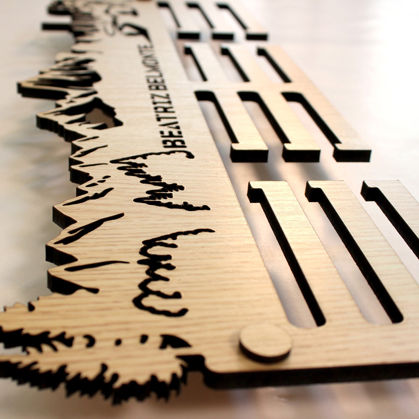 Medallero personalizado running