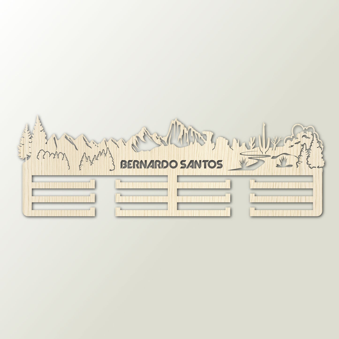 Medallero personalizado running