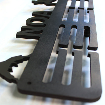 Medallero Karate Personalizado con Nombre