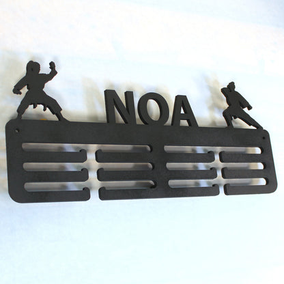 Medallero Karate Personalizado con Nombre