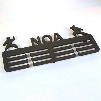 Medallero Karate Personalizado con Nombre