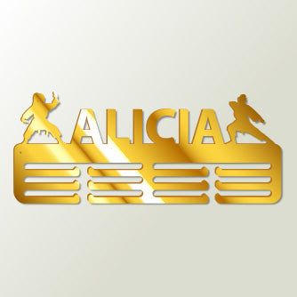 Medallero Karate Personalizado con Nombre