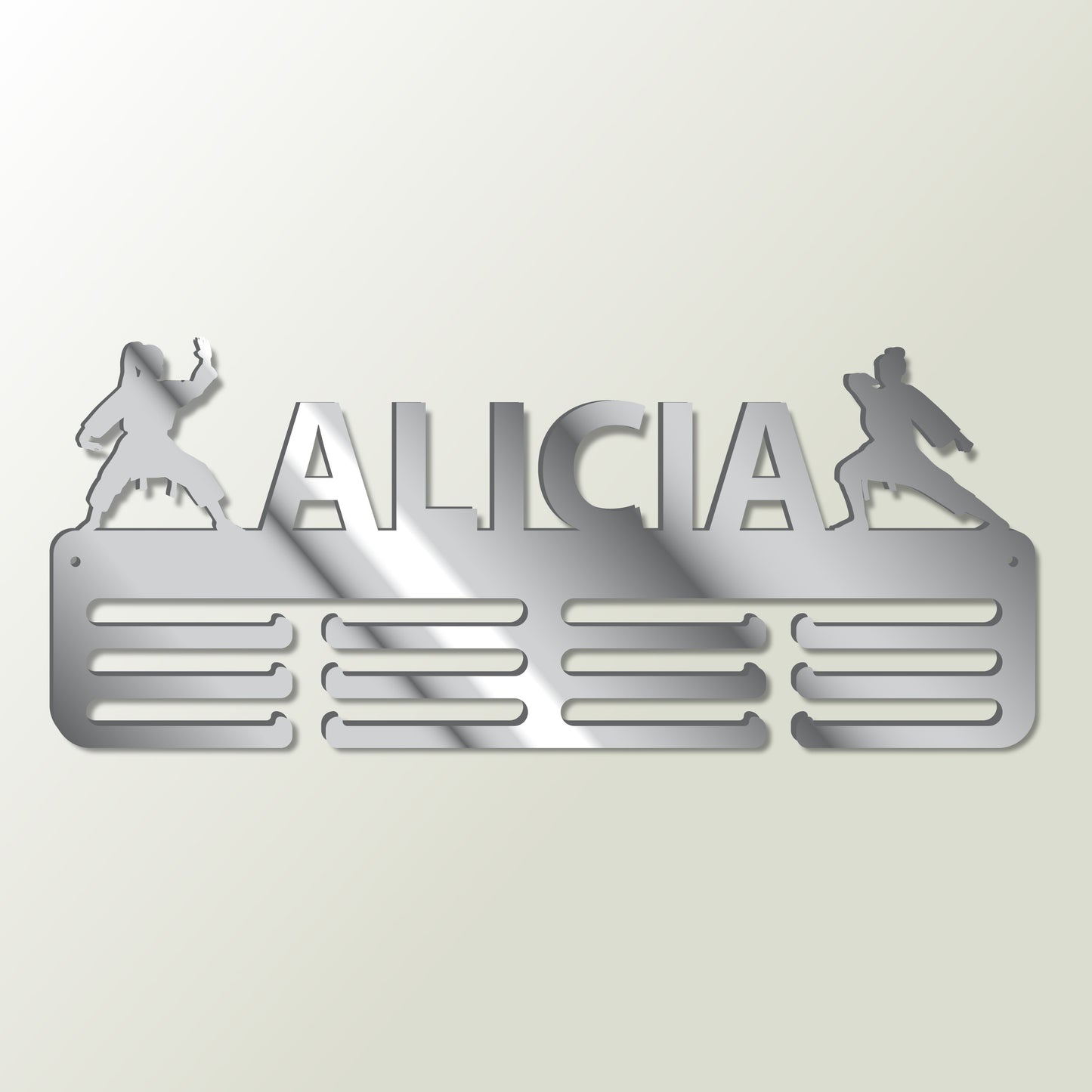 Medallero Karate Personalizado con Nombre