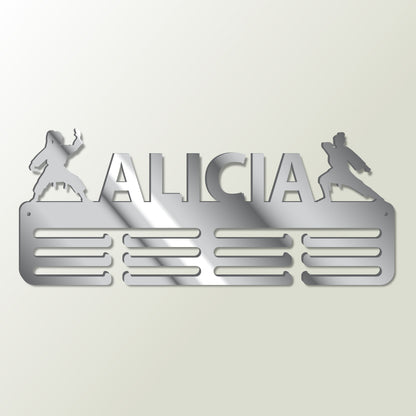 Medallero Karate Personalizado con Nombre