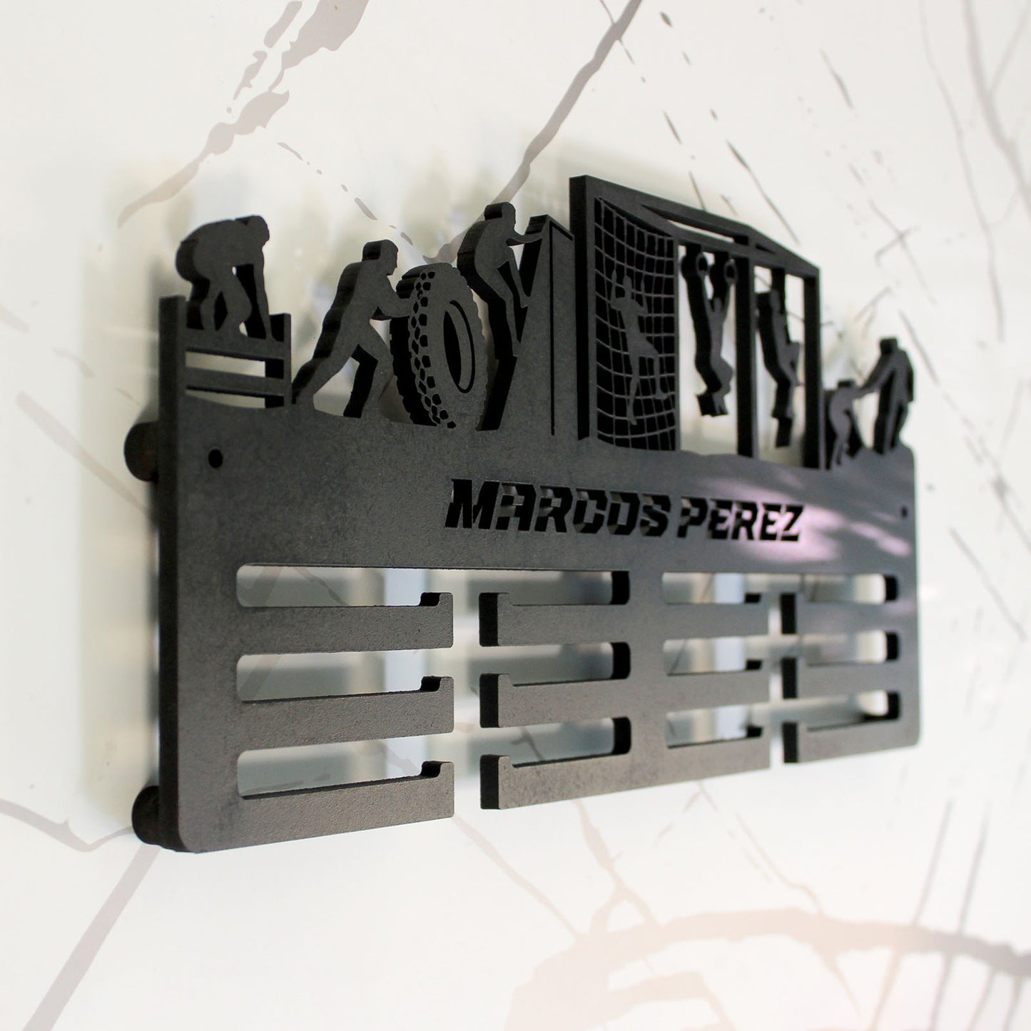 Medallero personalizado Pruebas OCR Carrera de obstáculos