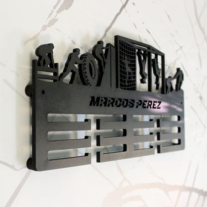 Medallero personalizado Pruebas OCR Carrera de obstáculos