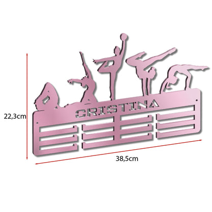 Medallero personalizado gimnasia rítmica