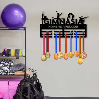 Medallero personalizado gimnasia rítmica Voltereta Real