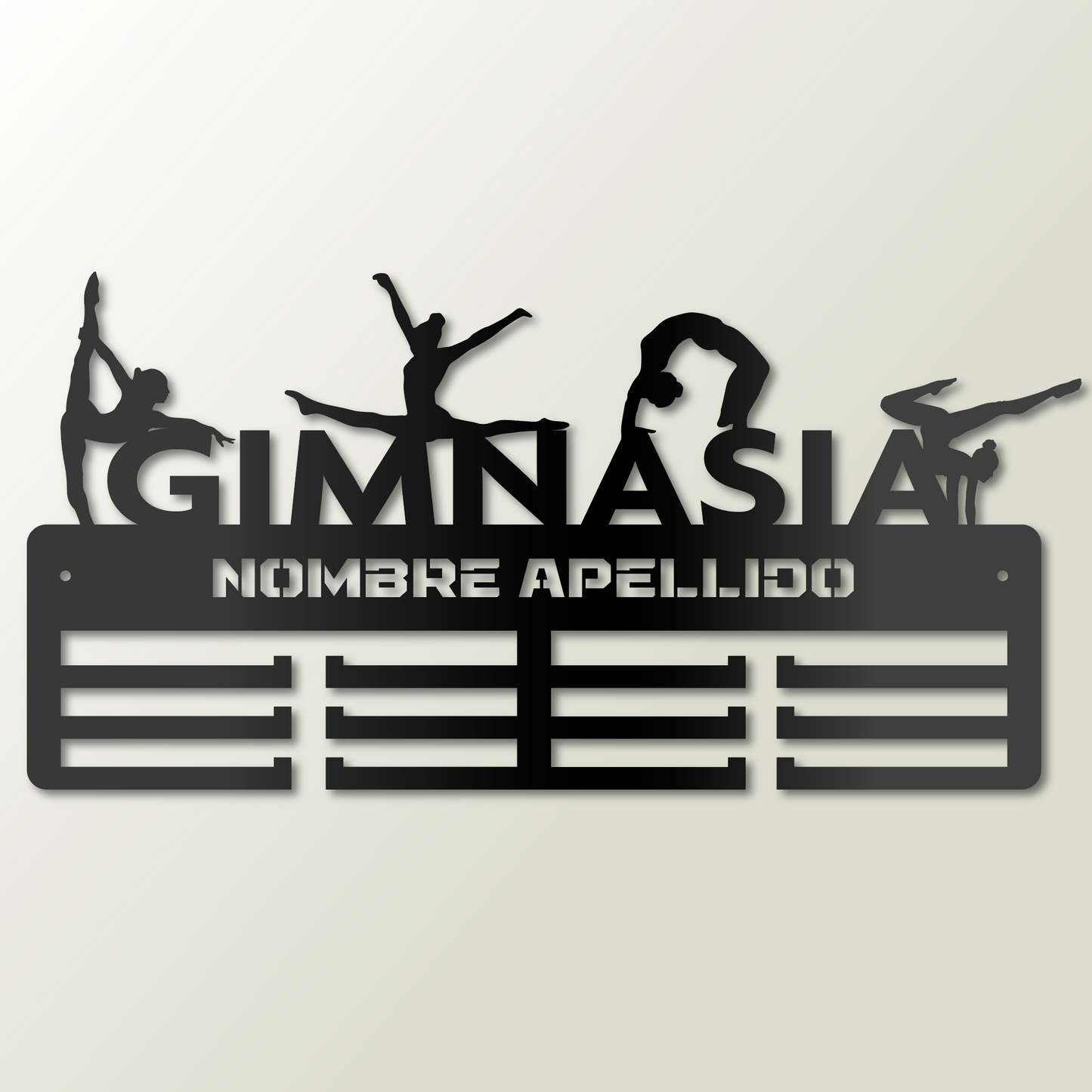 Medallero personalizado gimnasia rítmica Voltereta Real