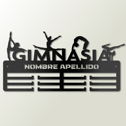 Medallero personalizado gimnasia rítmica Voltereta Real