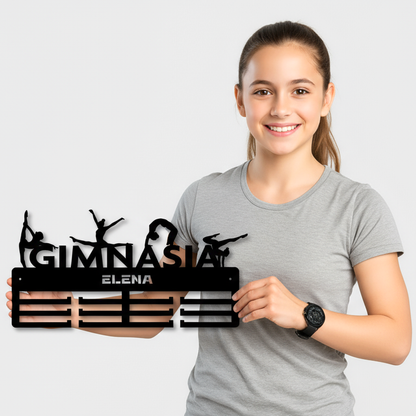 Medallero personalizado gimnasia rítmica Voltereta Real