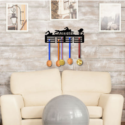 Medallero natación personalizado con Nombre, Brazada de Campeón