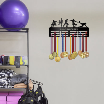 Medallero Fútbol Personalizado con Nombre