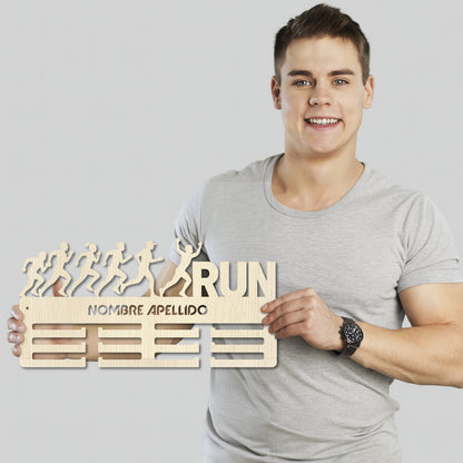 Medallero personalizado running