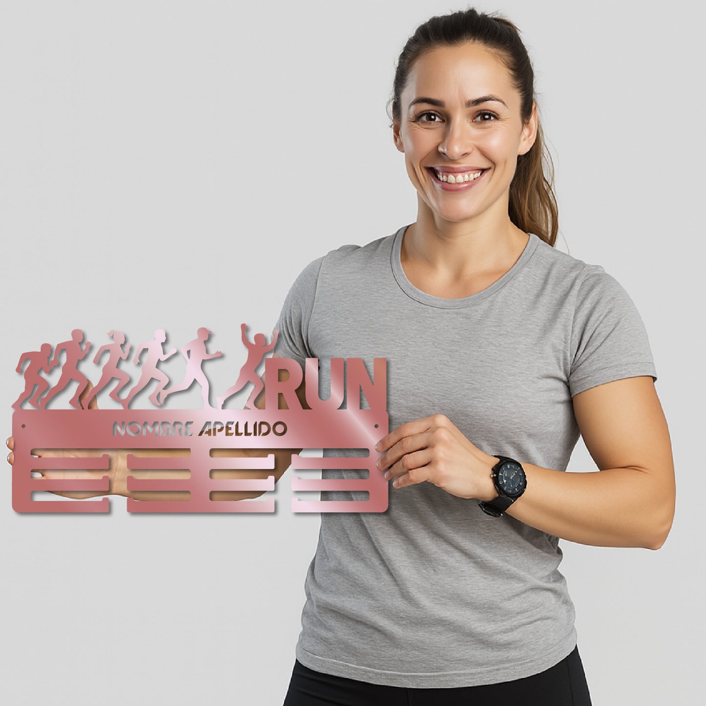 Medallero personalizado running