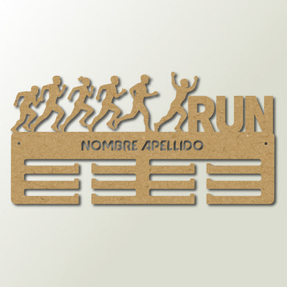 Medallero personalizado running