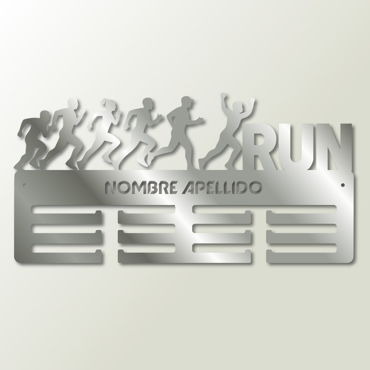 Medallero personalizado running