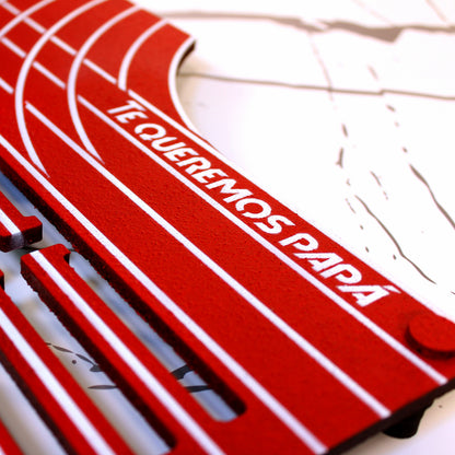 Medallero Running Marathón Pista Atletismo Personalizado con Nombre