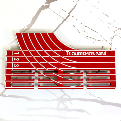 Medallero Running Marathón Pista Atletismo Personalizado con Nombre