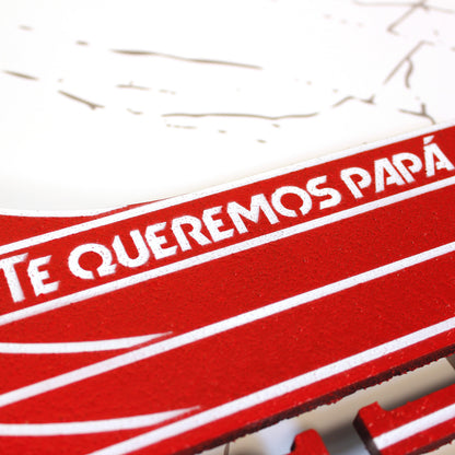 Medallero Running Marathón Pista Atletismo Personalizado con Nombre