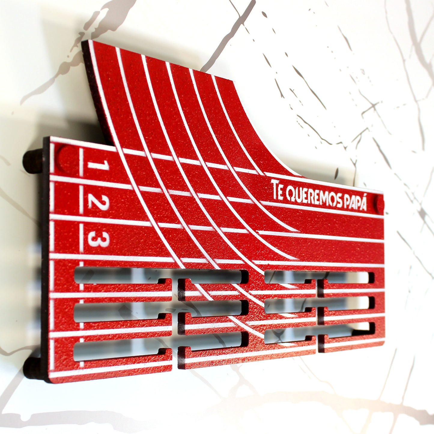 Medallero Running Marathón Pista Atletismo Personalizado con Nombre