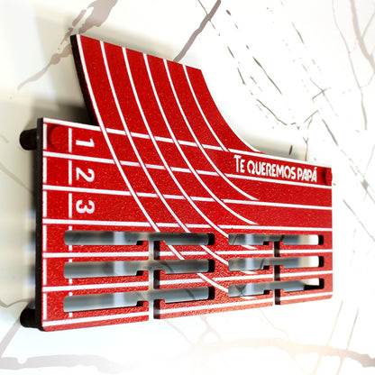 Medallero Running Marathón Pista Atletismo Personalizado con Nombre