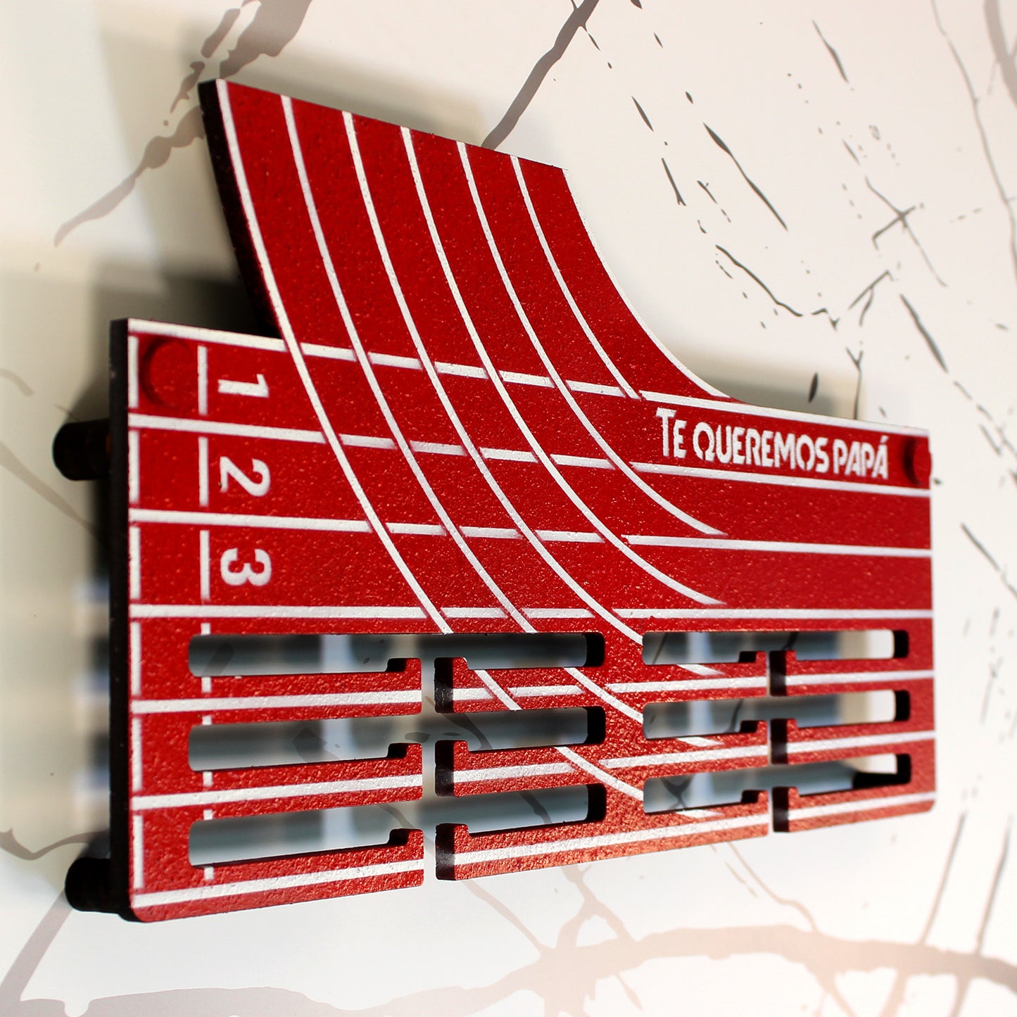 Medallero Running Marathón Pista Atletismo Personalizado con Nombre