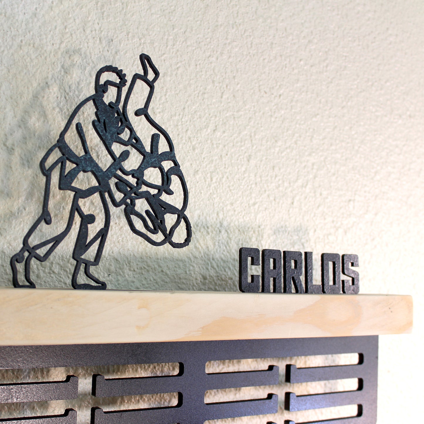 Medallero Karate Personalizado con Nombre