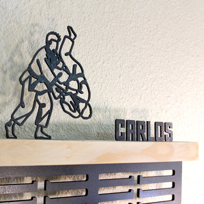 Medallero Karate Personalizado con Nombre