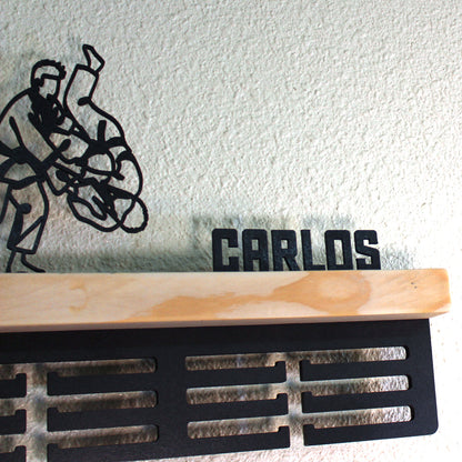 Medallero Karate Personalizado con Nombre