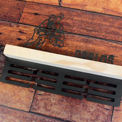 Medallero Karate Personalizado con Nombre