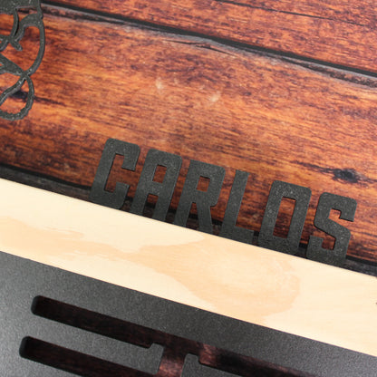 Medallero Karate Personalizado con Nombre