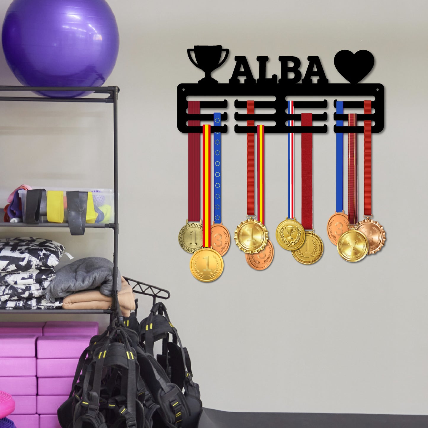 Medallero personalizado