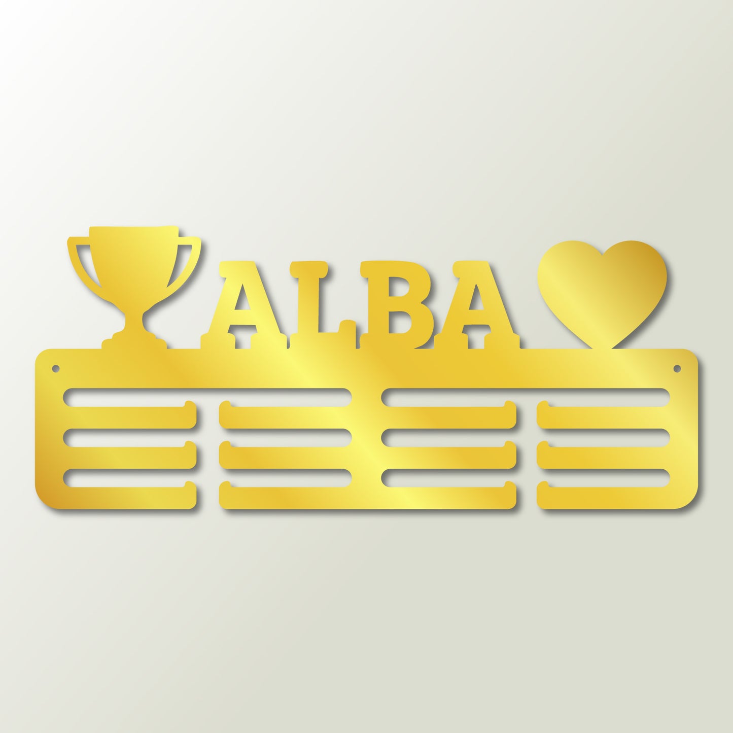 Medallero personalizado