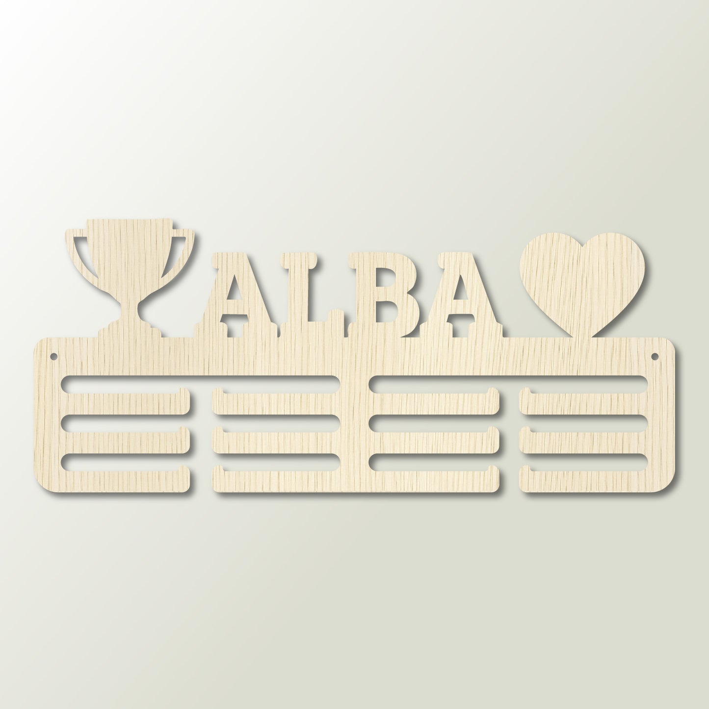 Medallero personalizado