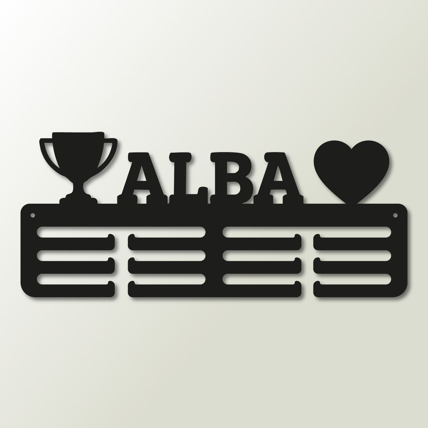 Medallero personalizado