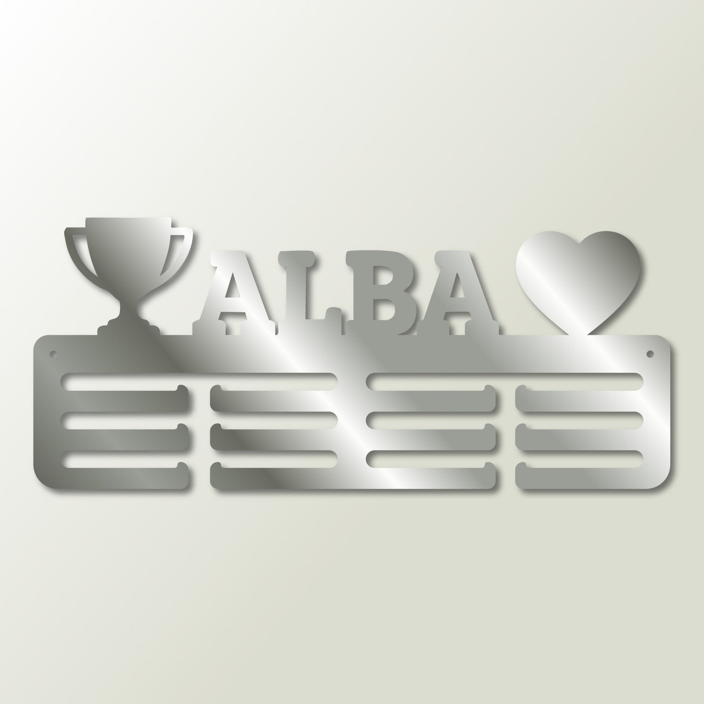 Medallero personalizado