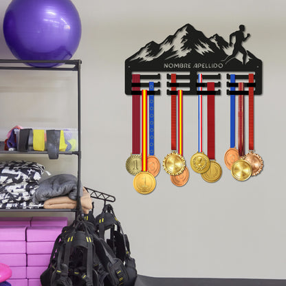 Medallero personalizado running Trail