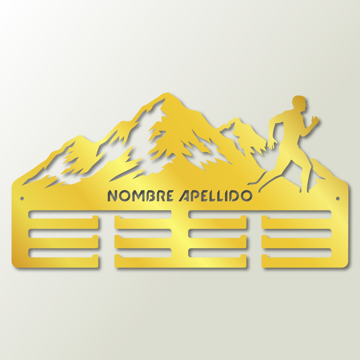 Medallero personalizado running Trail