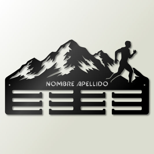 Medallero personalizado running Trail
