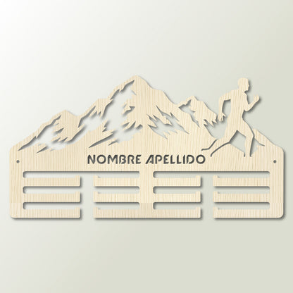 Medallero personalizado running Trail