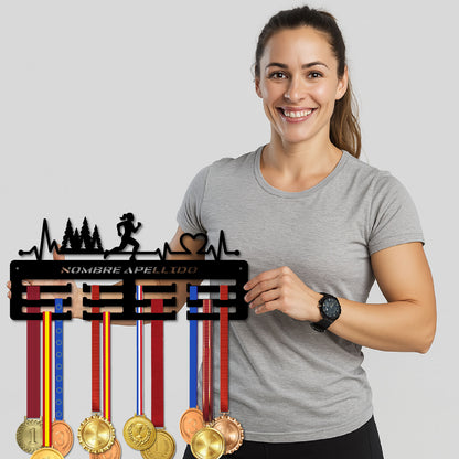 Medallero personalizado running Trail