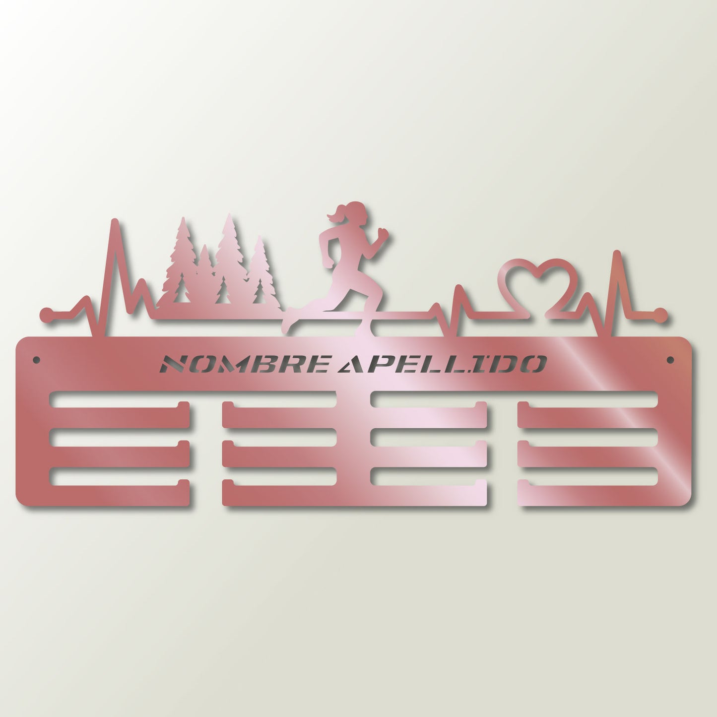 Medallero personalizado running Trail